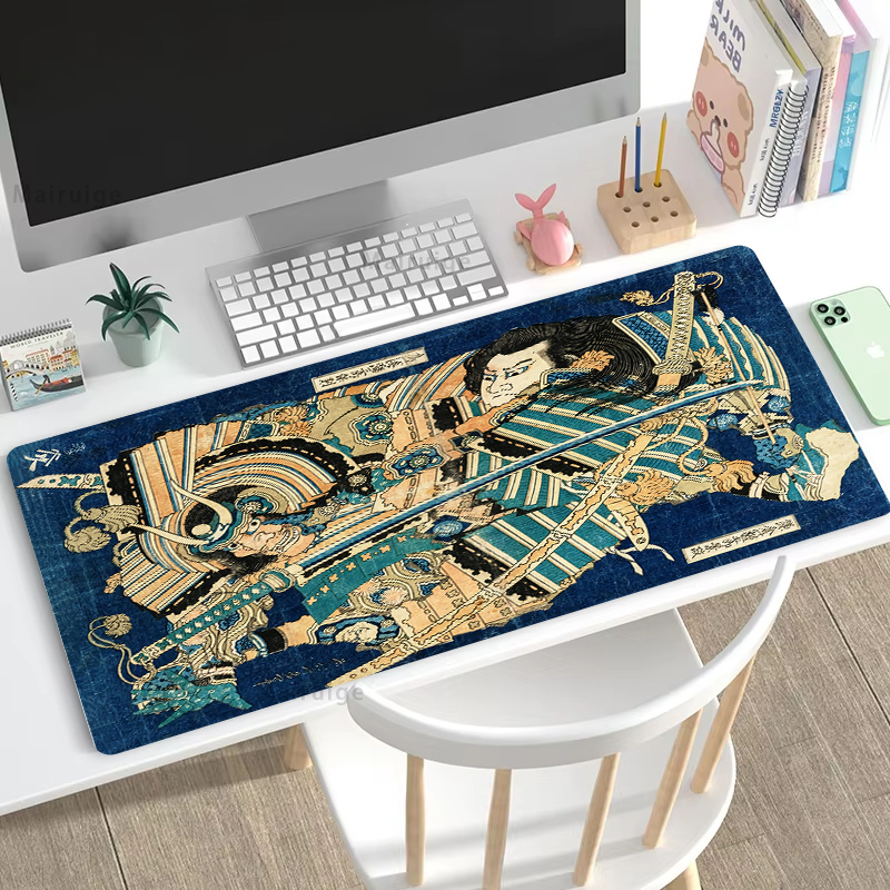 Large Mouse Pad Japanese Stree - Desk Setup Gaming Pc reseña y precio