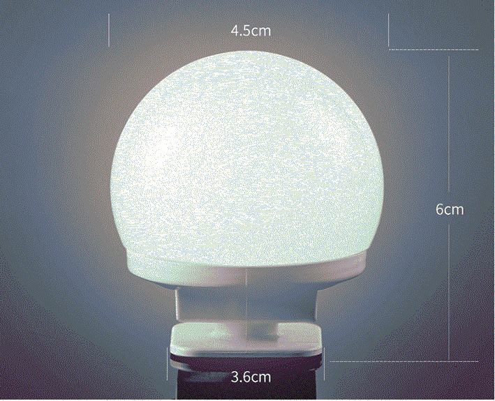 LED Light Paste Mirror Makeup  - Desk Setup Lighting reseña y precio