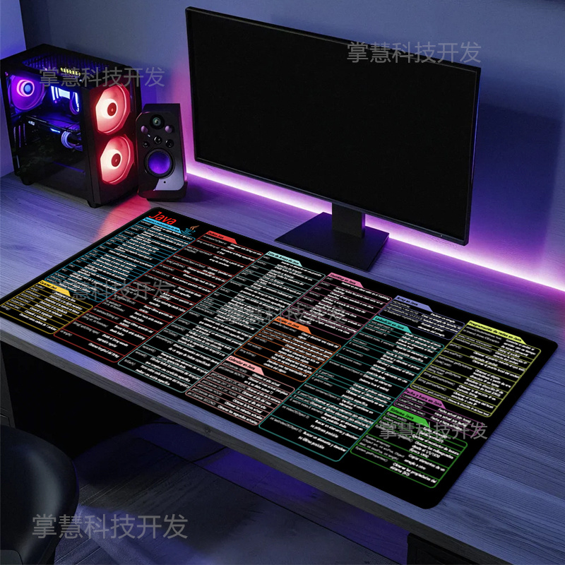 Spanish Java Programing Mouse  - Desk Setup Rug reseña y precio