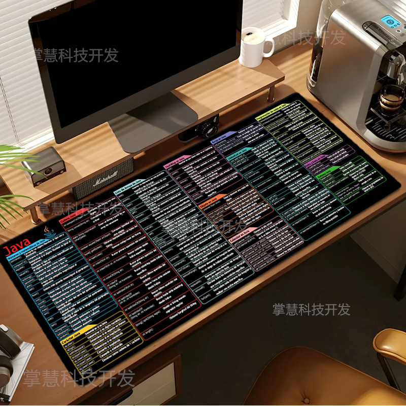 Spanish Java Programing Mouse  - Desk Setup Rug reseña y precio