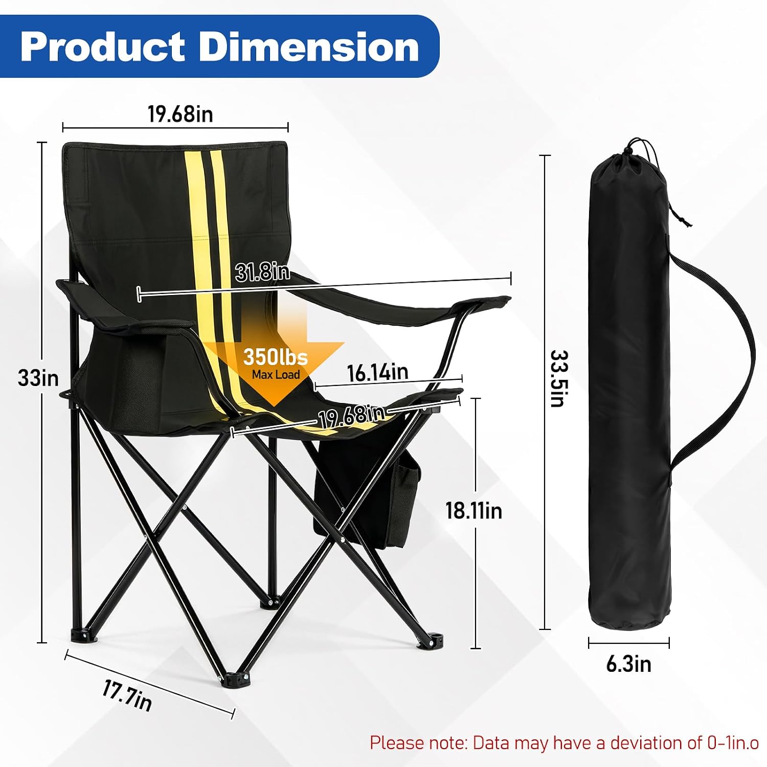 Folding Camping Chair And Tabl - Desk Setup Kit reseña y precio
