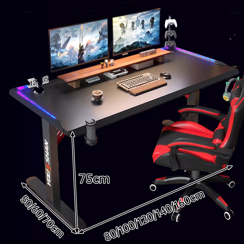 Lift Top Table for Computer He - Desk Setup Gaming Pc reseña y precio
