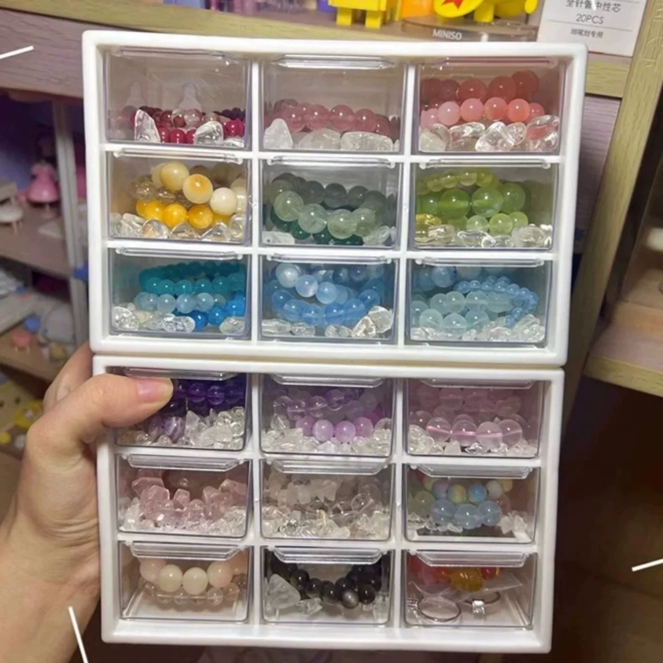 Bead Material Storage Box. The - Desk Drawer Unit reseña y precio