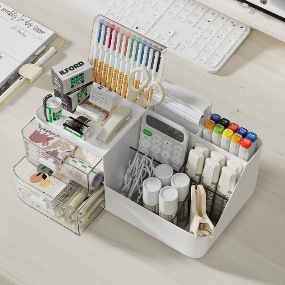 1Pcs Desktop Cosmetics Organiz - Desk Drawer Unit reseña y precio
