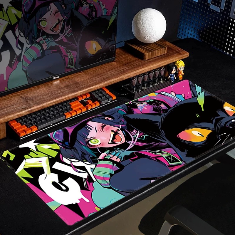 Anime Black Cat Gaming Mouse P - Desk Setup Gaming Pc reseña y precio