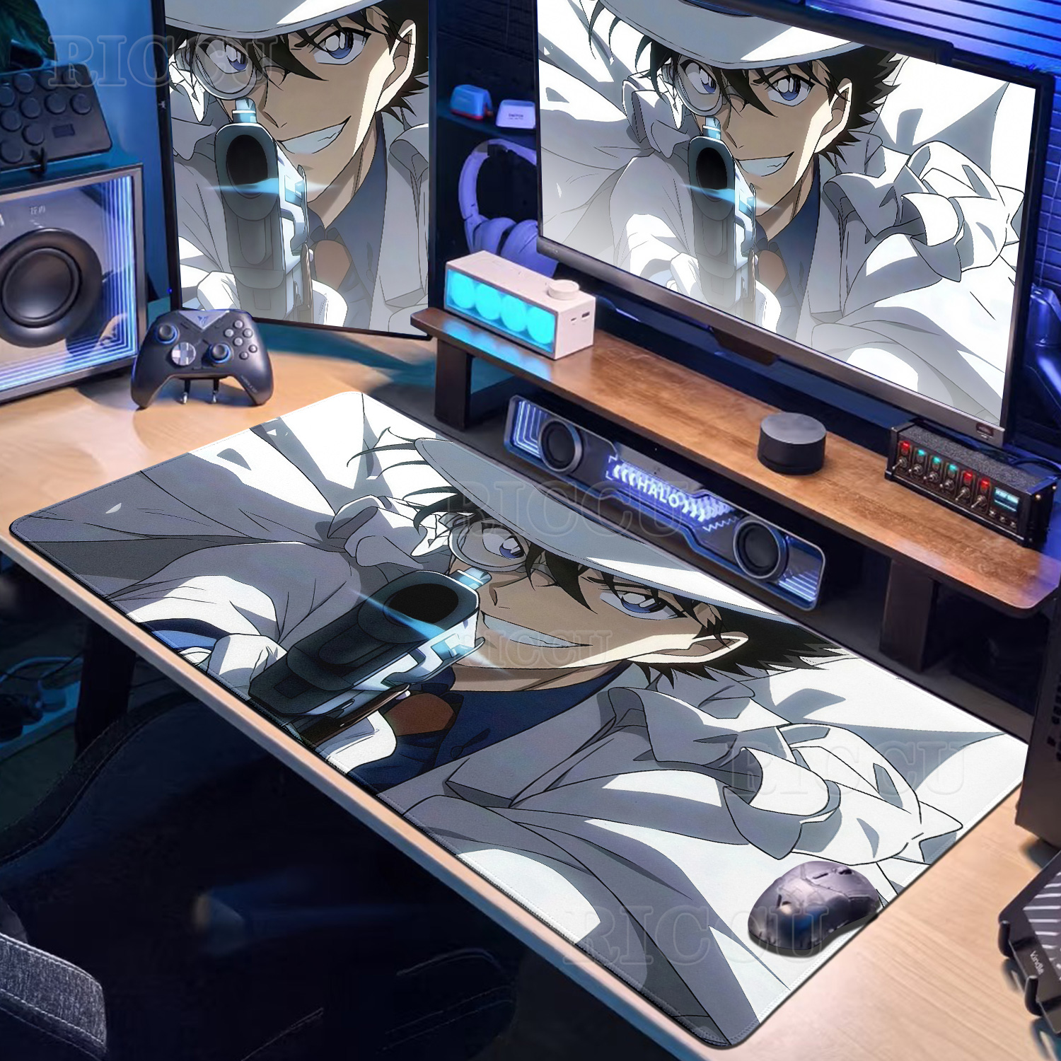 Anime D-Detective Conan Mouse  - Desk Setup Pc And Laptop reseña y precio