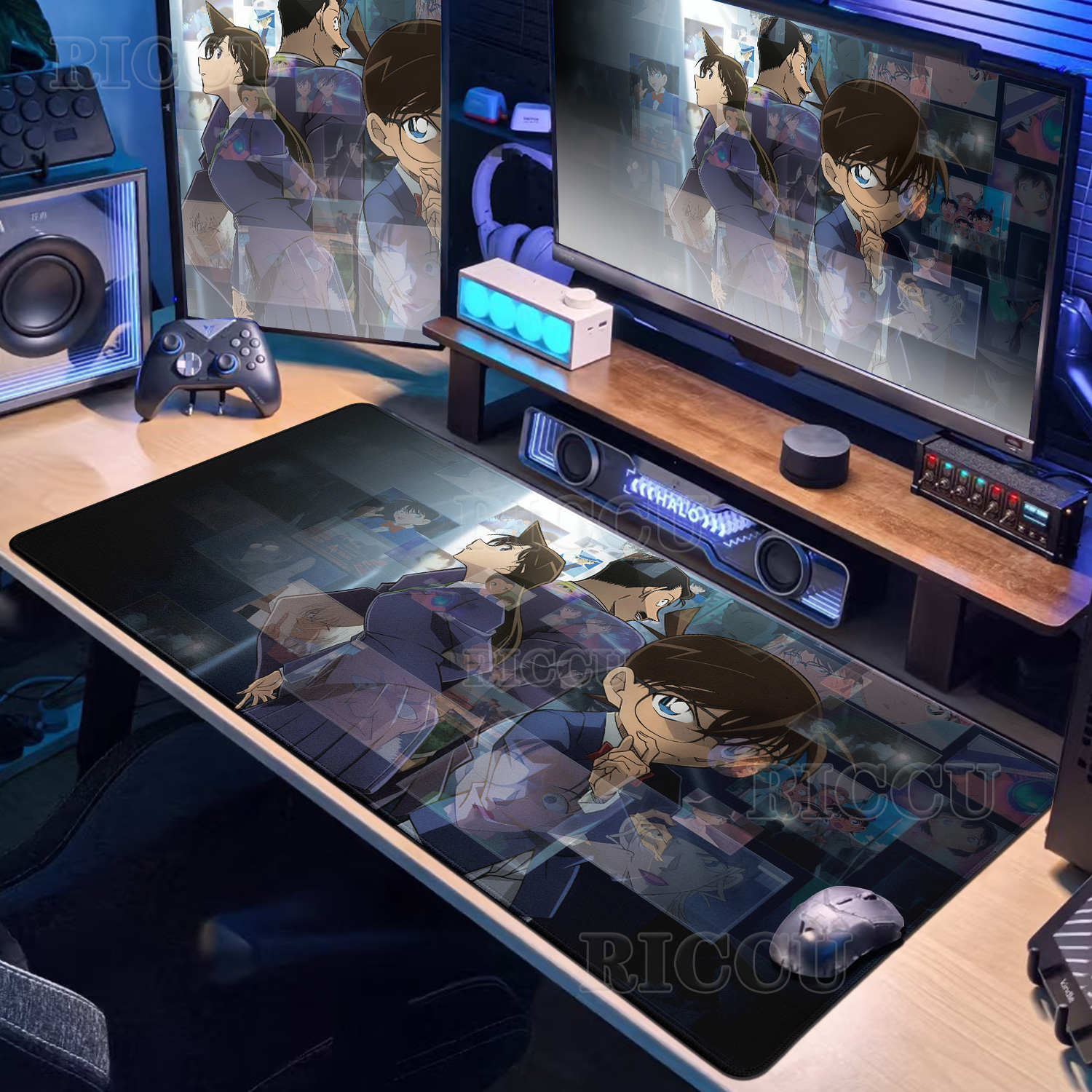 Anime D-Detective Conan Mouse  - Desk Setup Pc And Laptop reseña y precio