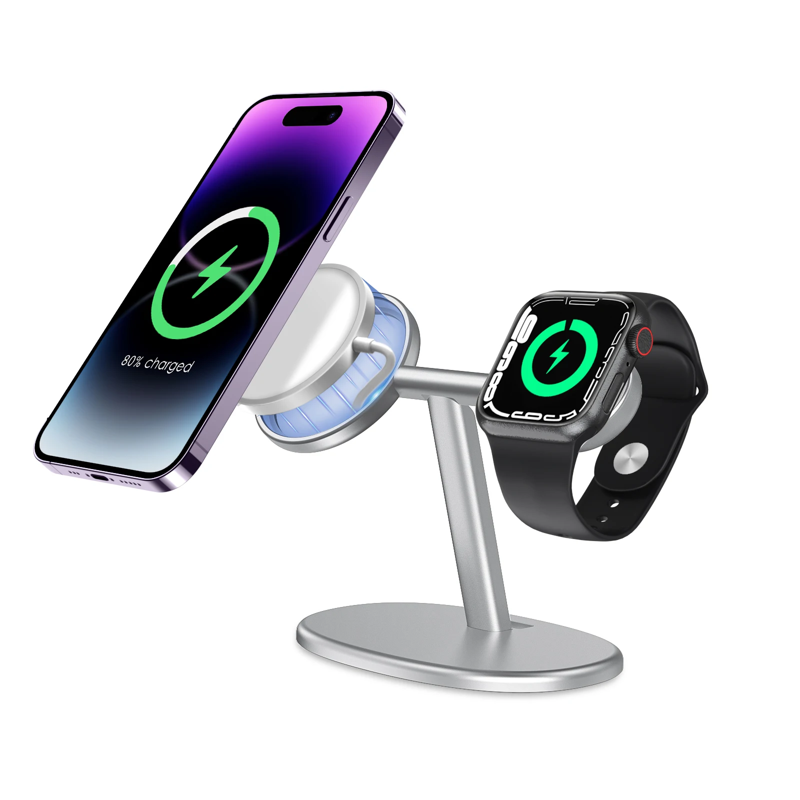 EWA 2-in-1 Desktop Phone Stand - Desk Setup Apple reseña y precio