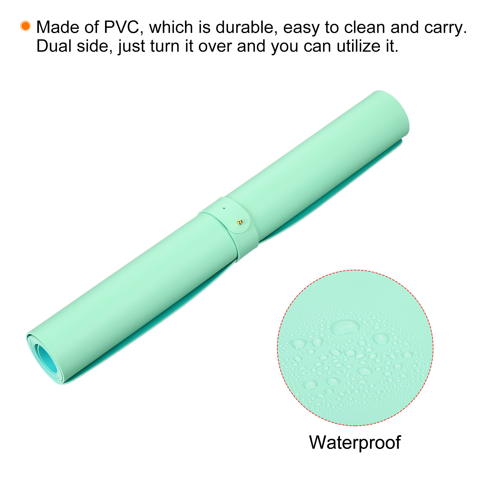 Office Desk Mat Protector PU L - Desk Setup Rug reseña y precio