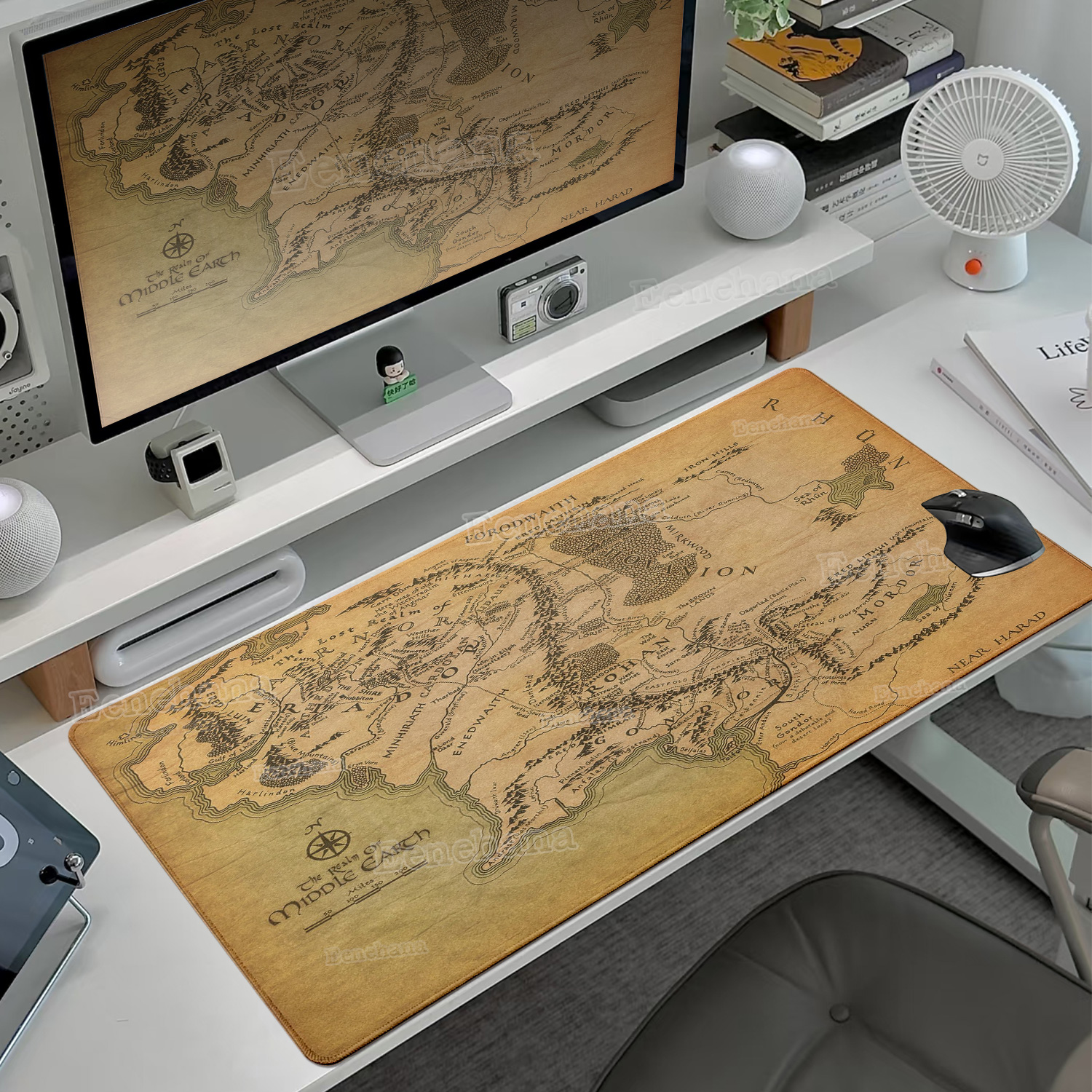 The L-Lord of The Ring Large G - Desk Setup Pc And Laptop reseña y precio