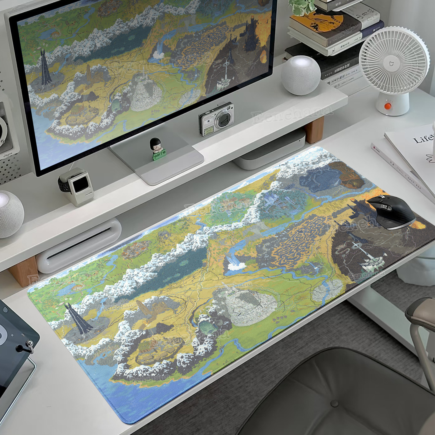 The L-Lord of The Ring Large G - Desk Setup Pc And Laptop reseña y precio