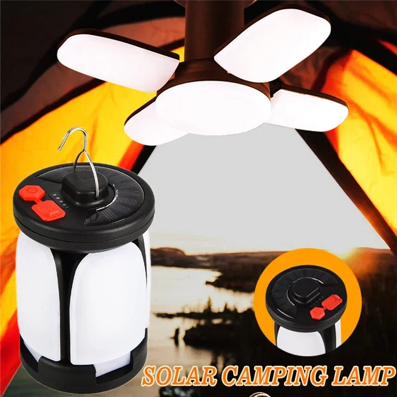 Solar Camping Lantern,Portable - Led Desk Light Usb reseña y precio