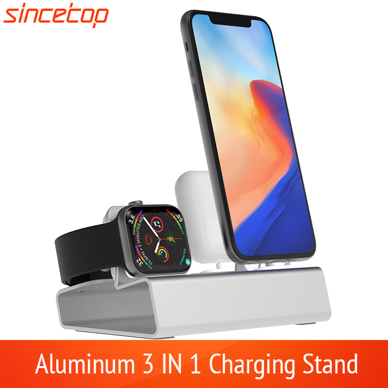Charging Dock Station Stand Ho - Desk Setup Apple reseña y precio