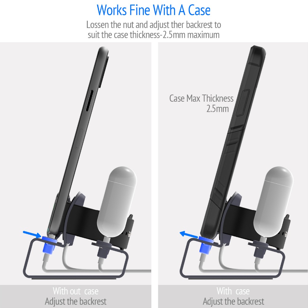 Charging Dock Station Stand Ho - Desk Setup Apple reseña y precio