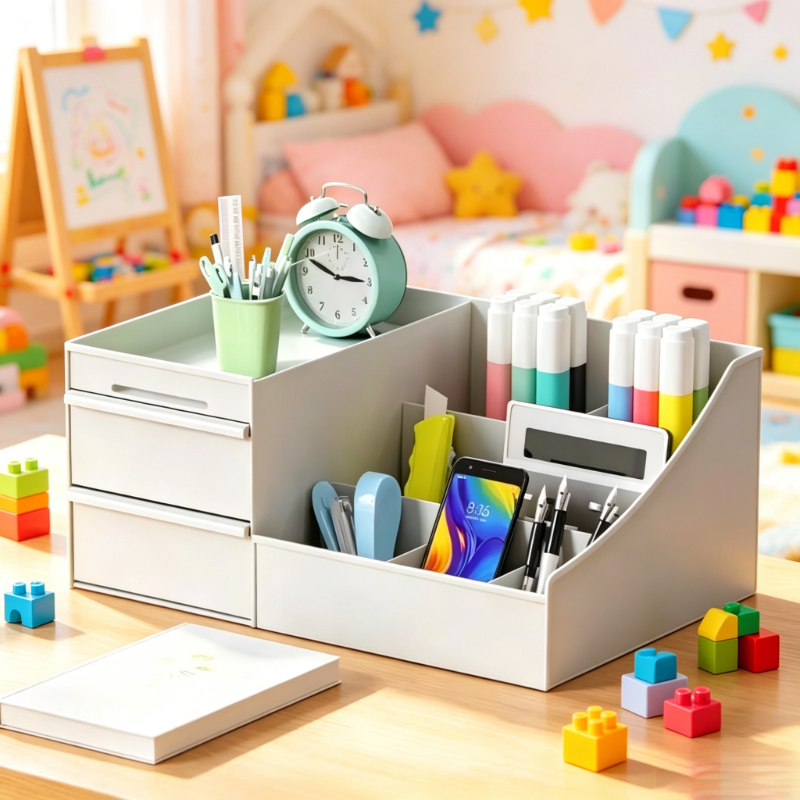 Small White Drawer Style Plast - Desk Drawer Unit reseña y precio