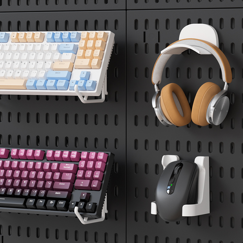 Gaming Gear Pegboard: Wall-Mou - Desk Setup Kit reseña y precio