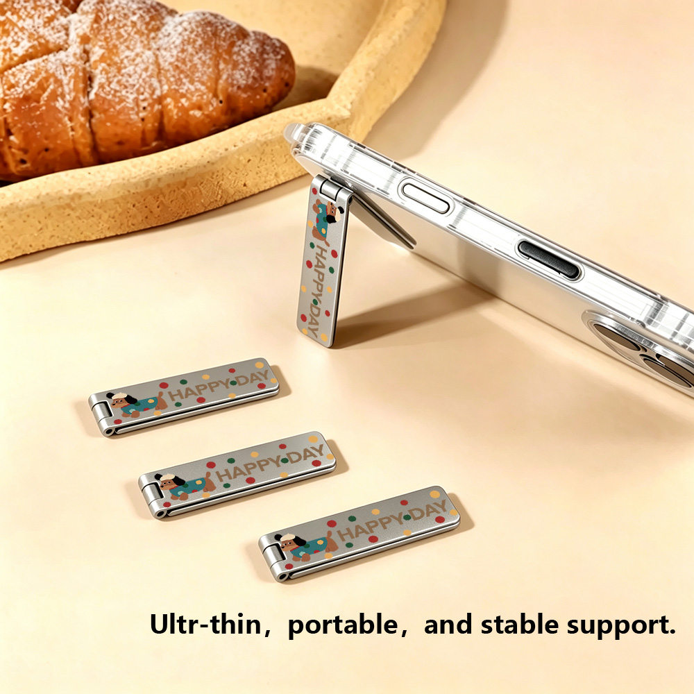Ultra-thin Invisible Phone Kic - Desk Setup Apple reseña y precio