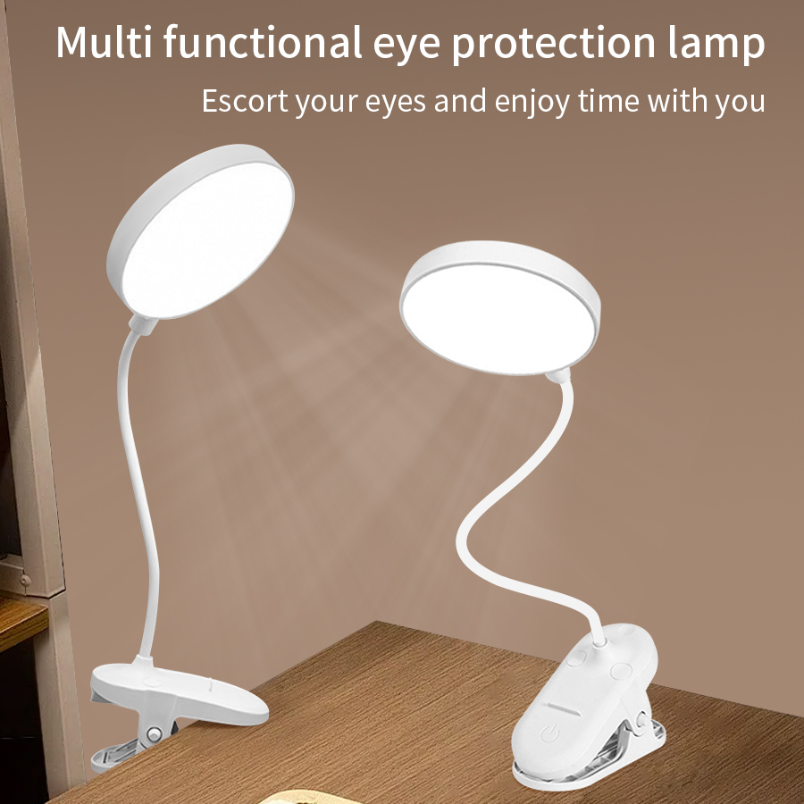 LED Clip Desk Lamp 360° Flexib - Led Desk Light Usb reseña y precio