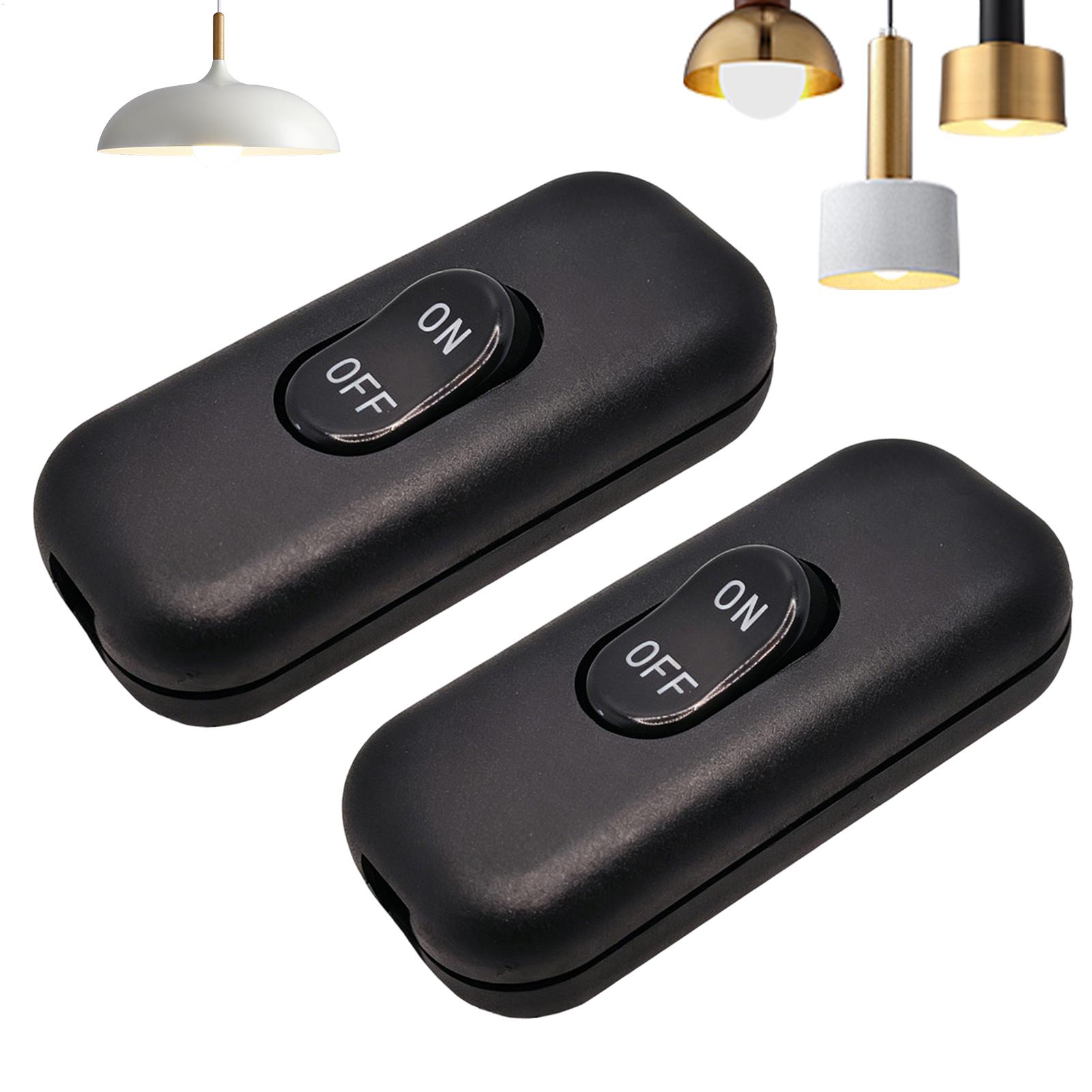 2pcs 6A 250V Inline Cord Switc - Desk Setup On Bed reseña y precio