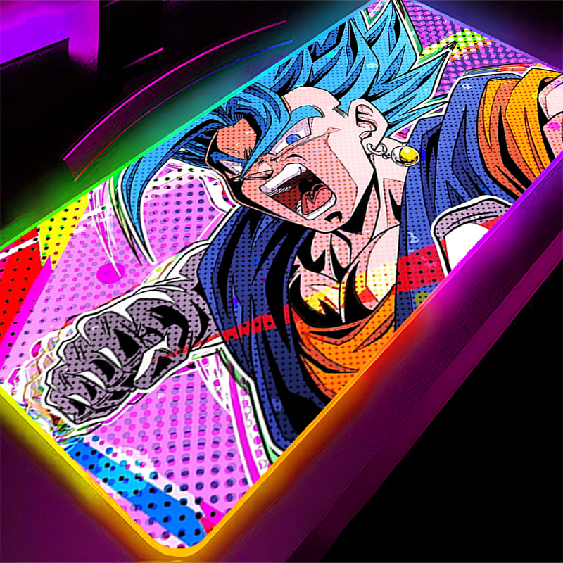 RGB Mouse pad Dragon Ball Trun - Desk Setup Rug reseña y precio