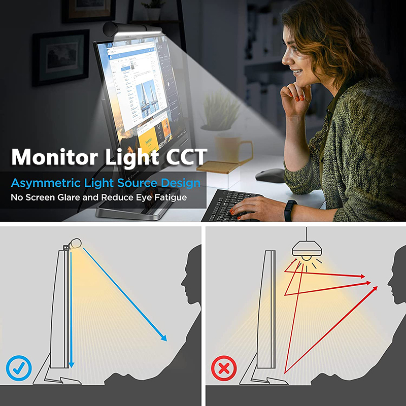 40CM RGB Atmosphere Table Lamp - Desk Setup Lighting reseña y precio