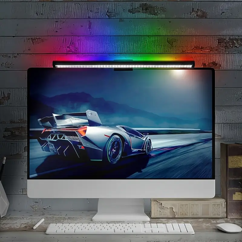 40CM RGB Atmosphere Table Lamp - Desk Setup Lighting reseña y precio