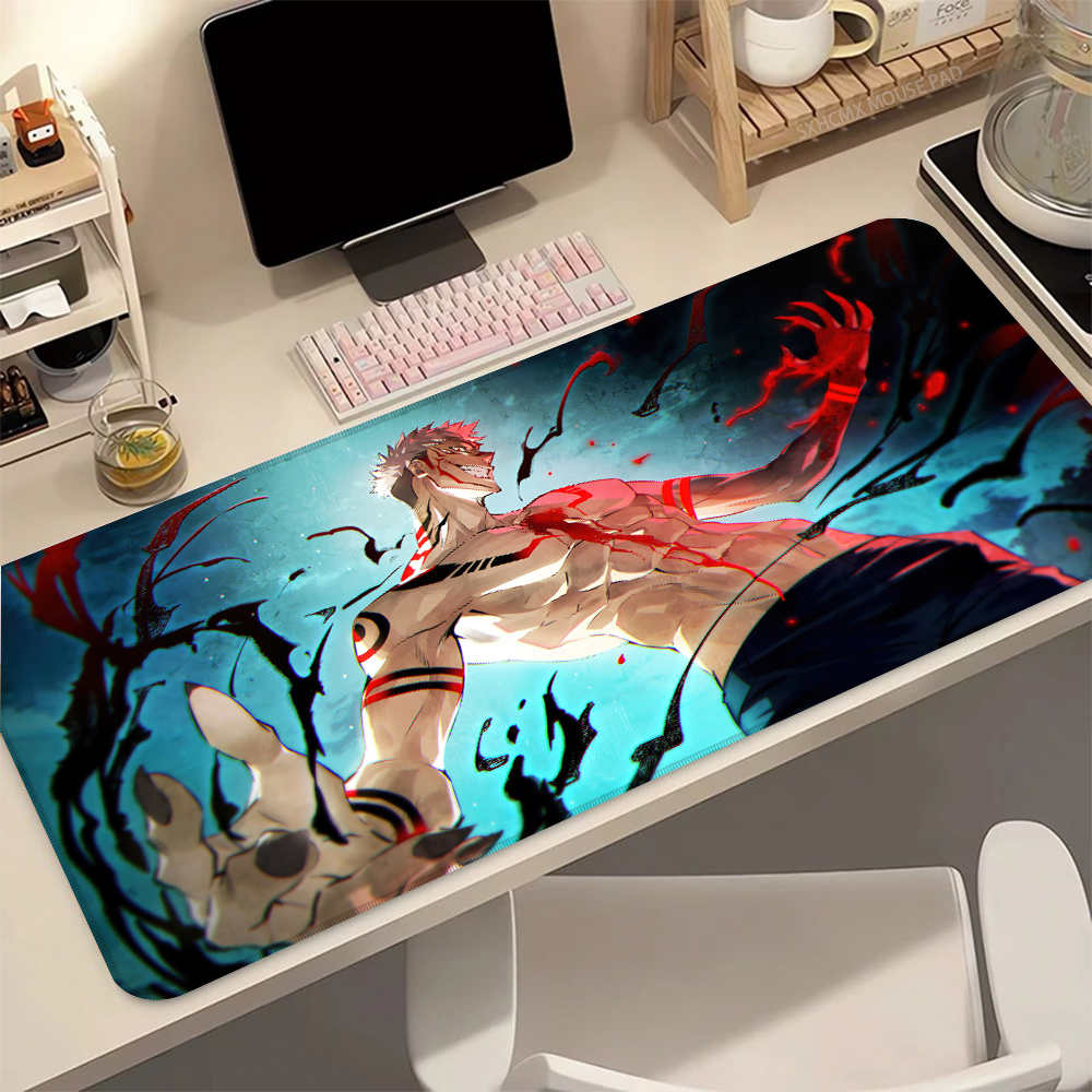 Anime J-Jujutsu K-Kaisen Sukun - Desk Setup Rug reseña y precio