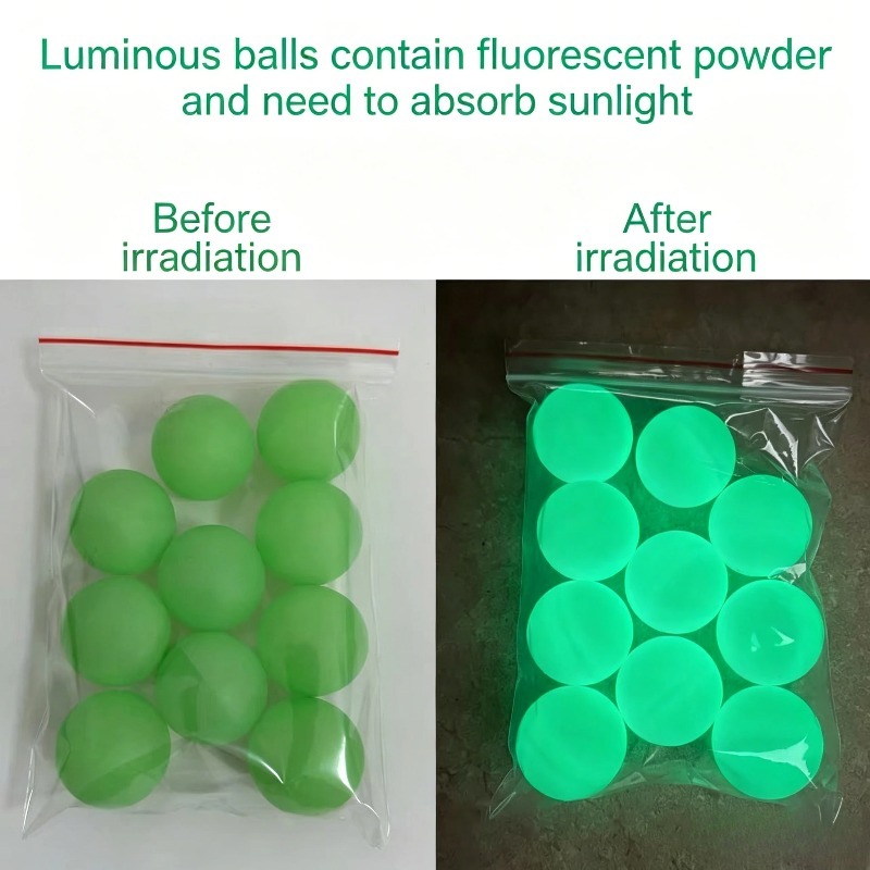 Luminous Table Tennis Balls AB - Desk Setup Dark reseña y precio
