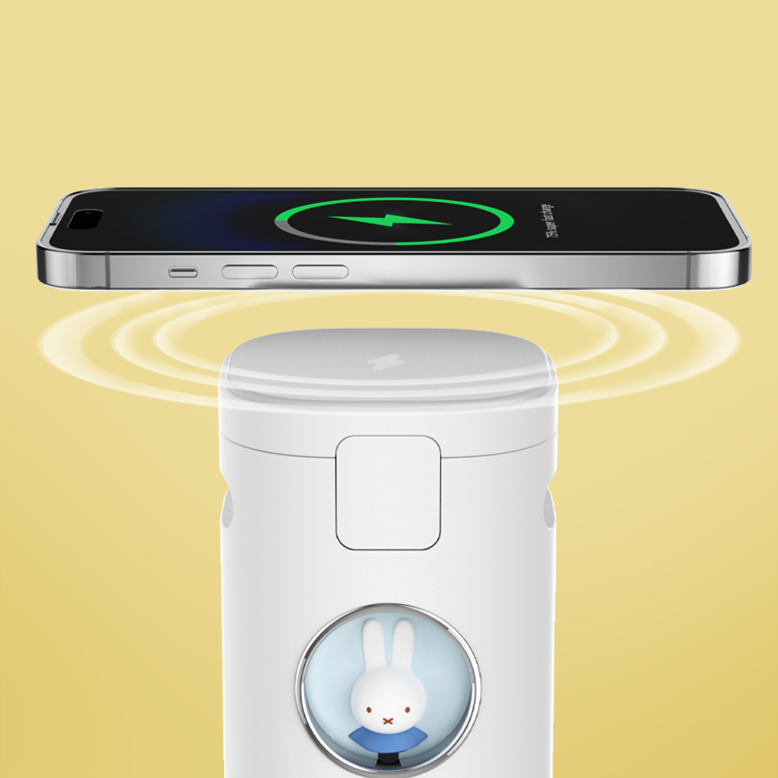 Miffy X MIPOW PowerTube MagSta - Desk Setup Apple reseña y precio