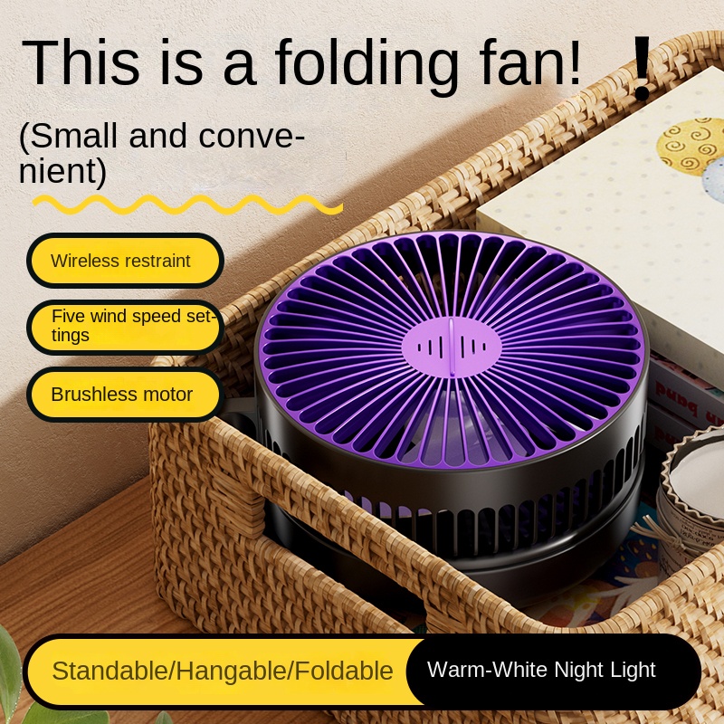 5000mAh Foldable Glow-in-the-D - Desk Setup Dark reseña y precio