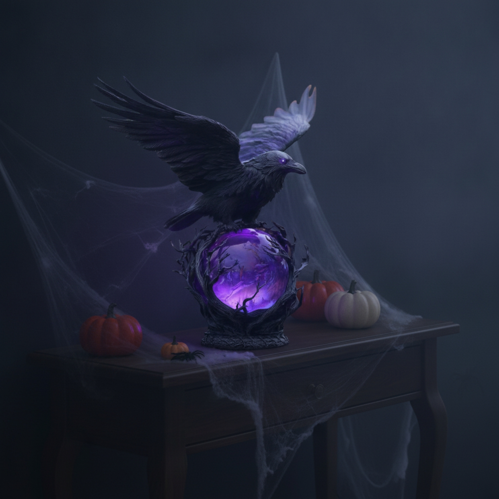 Crow Figurine with Light USB-P - Led Desk Light Usb reseña y precio