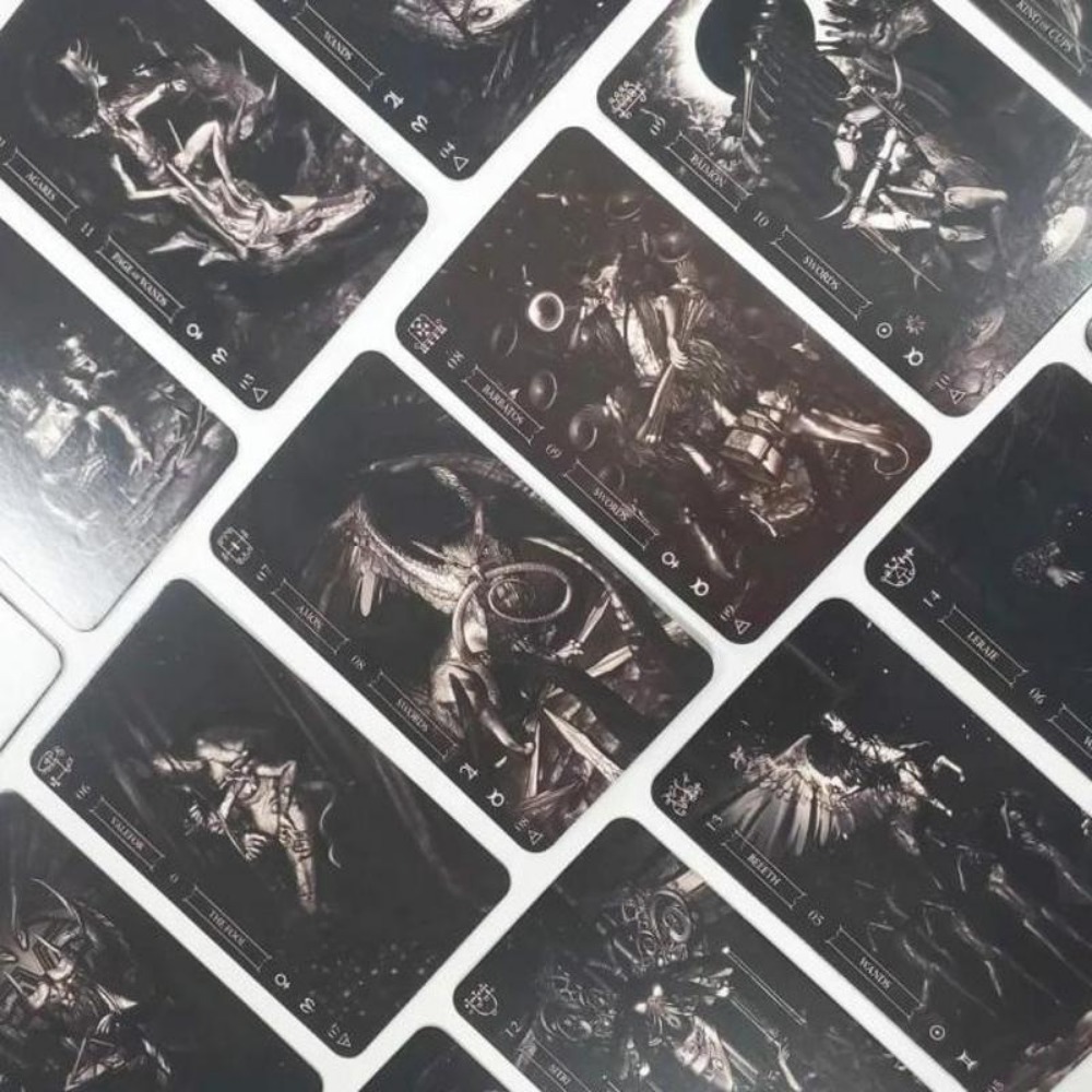 10.3*6cm Tarot Goetia Tarot In - Desk Setup Dark reseña y precio