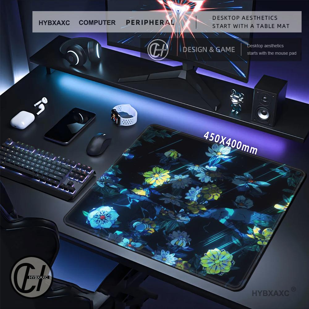 HYBXAXC Dark Floral Manga Back - Desk Setup Dark reseña y precio
