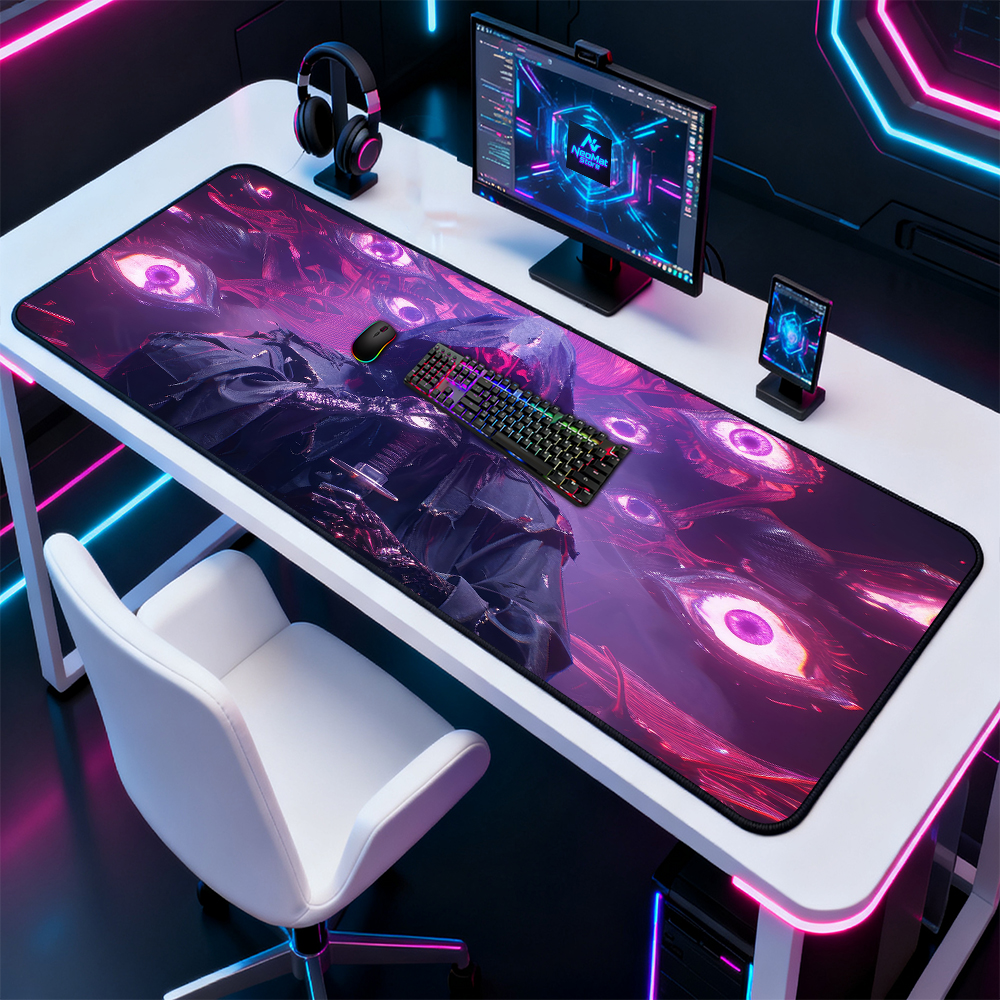 Gothic Mouse Pad Extra Gaming  - Desk Setup Dark reseña y precio